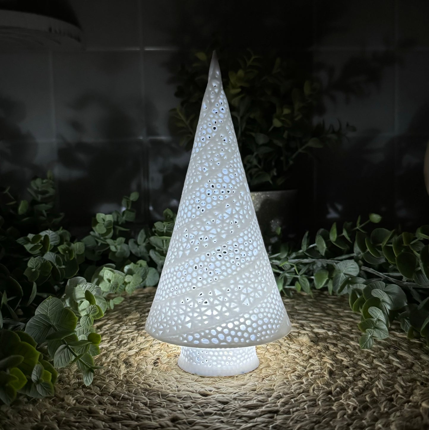 Lithophane Tree Light Decoration