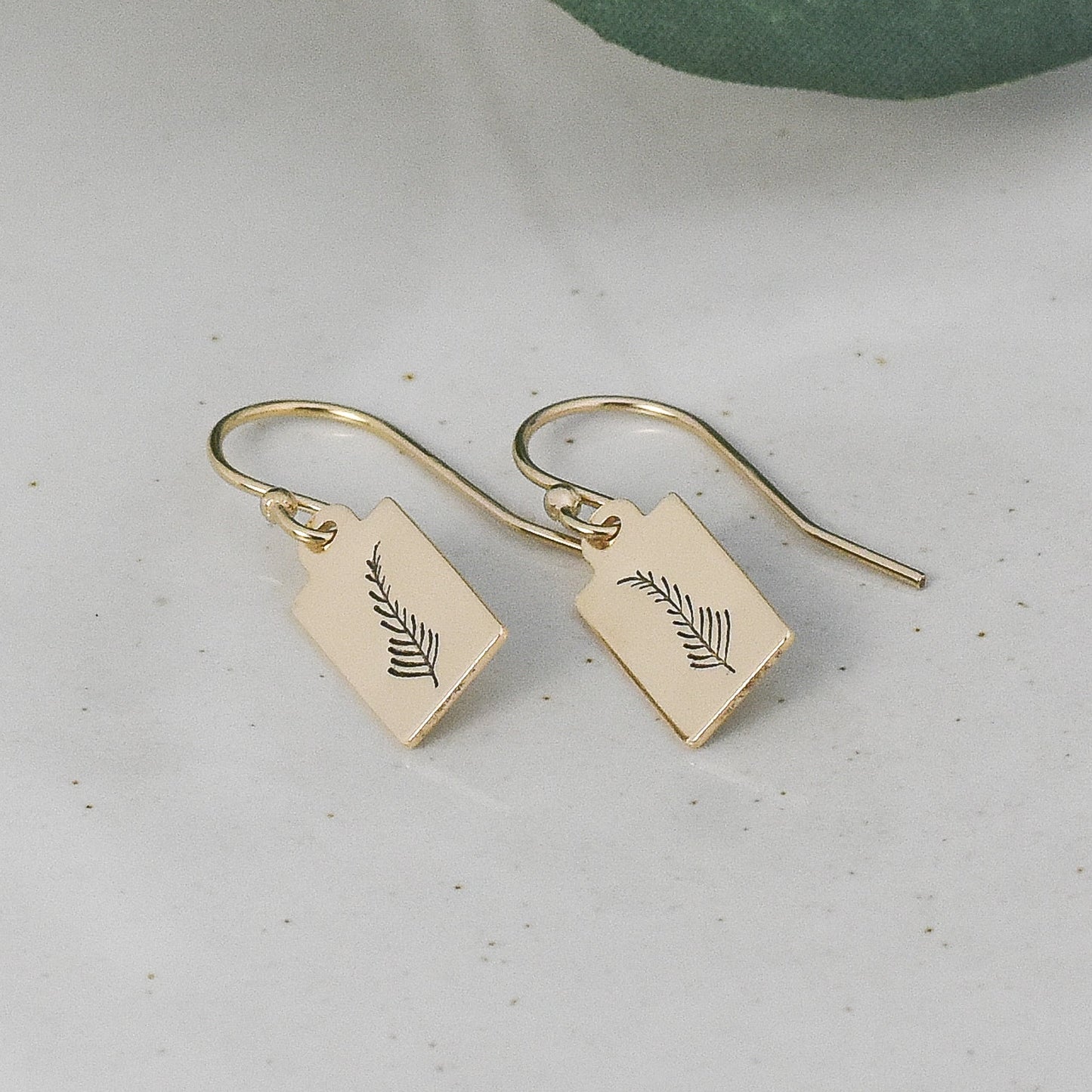 Long Leaves Earrings - Gold or Silver