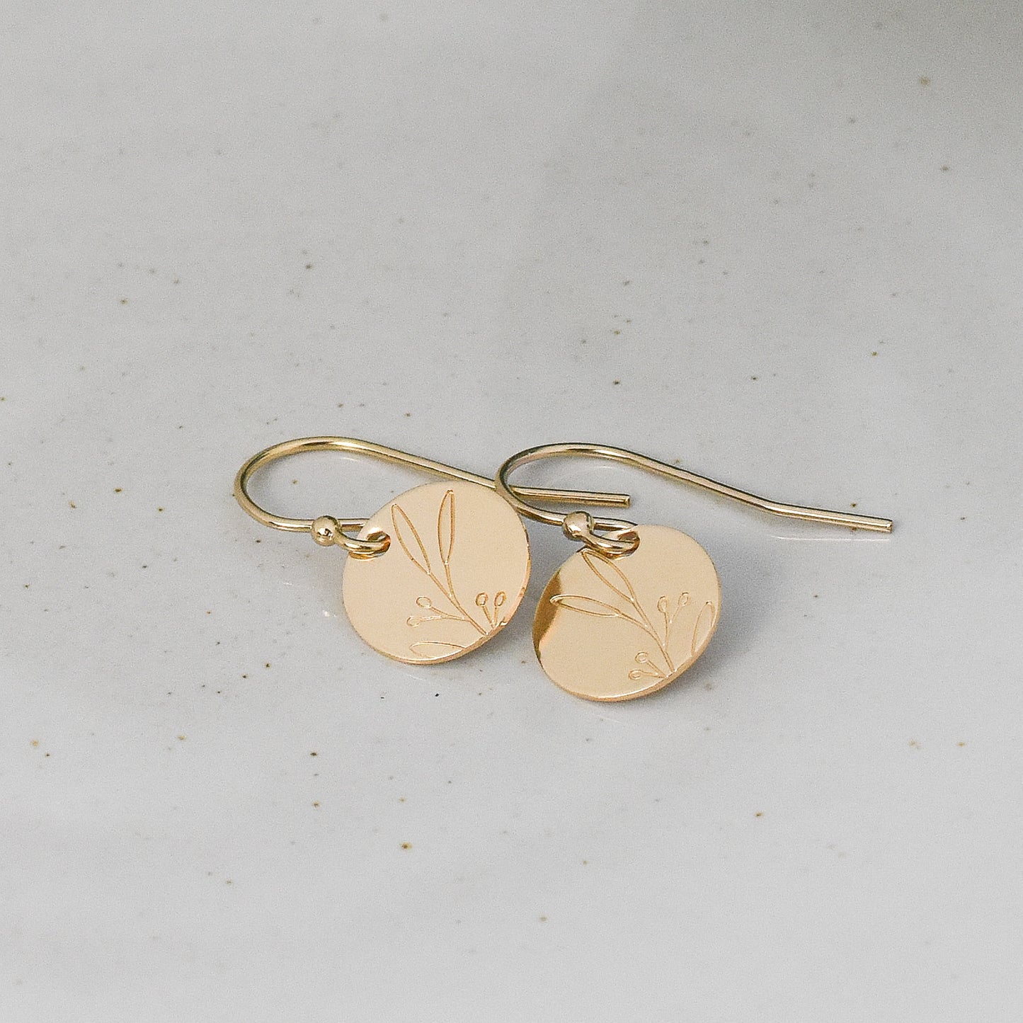 Long Leaves Earrings - Gold or Silver