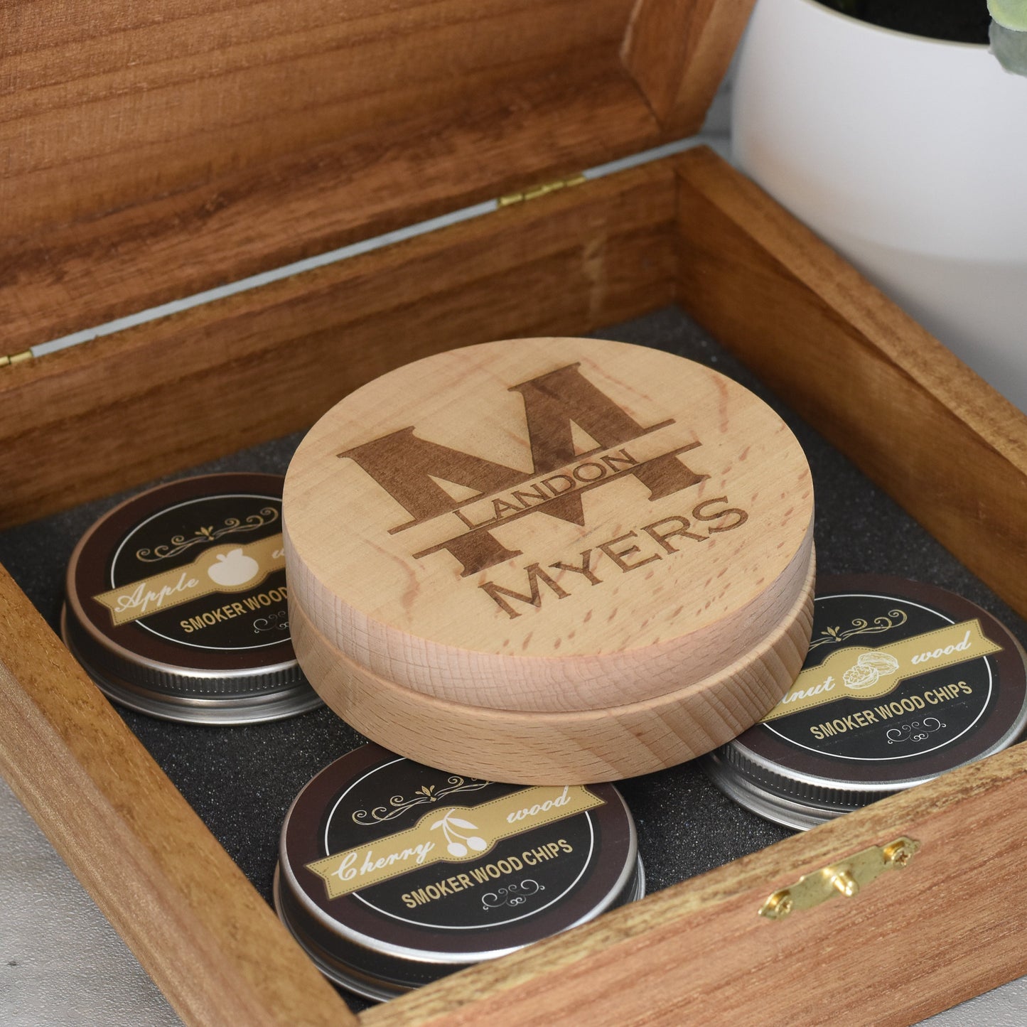 Whiskey Smoking Kit - Custom Monograms