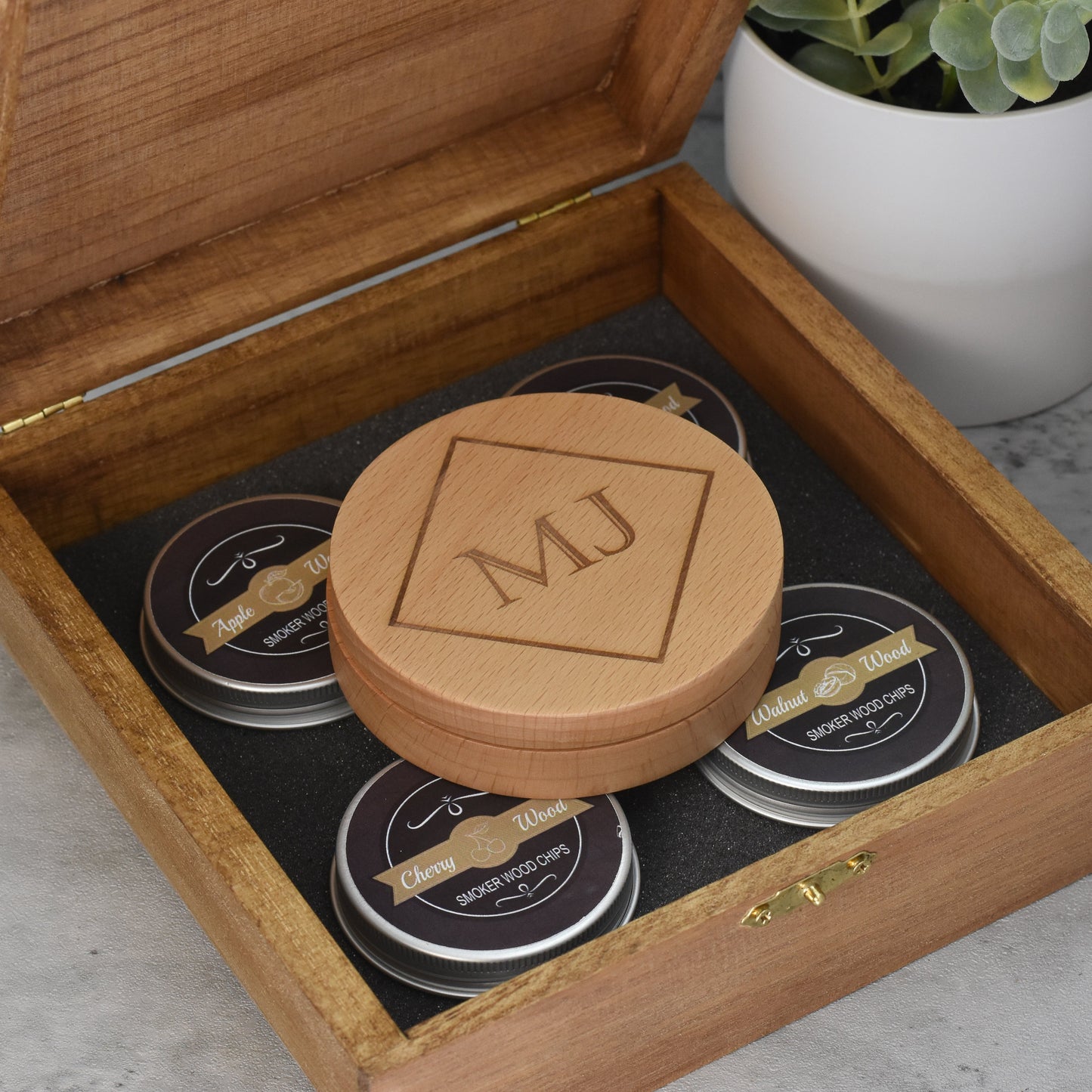 Whiskey Smoking Kit - Custom Monograms