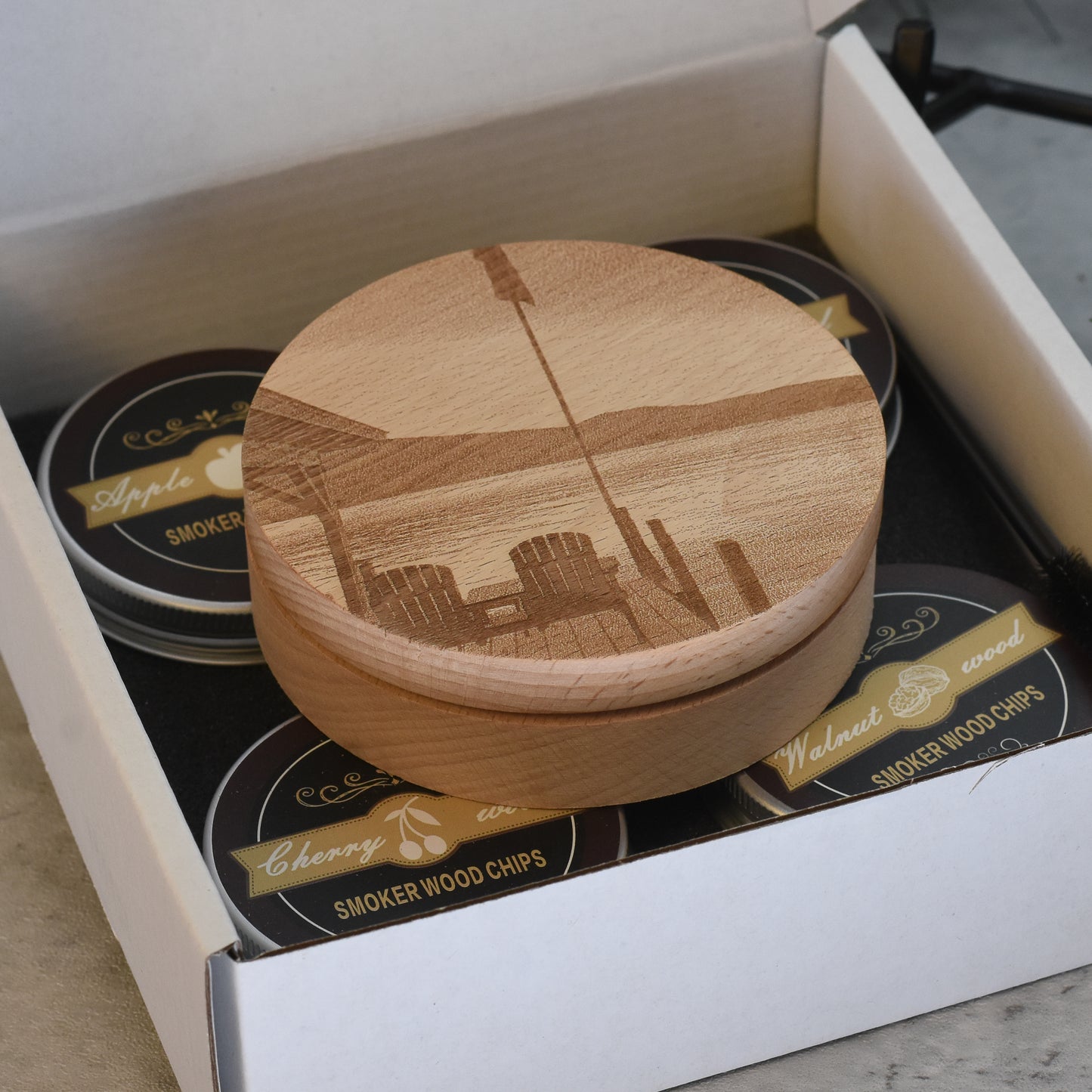 Cocktail Smoking Kit - Engraved Photos, Graphics, Custom Drawings