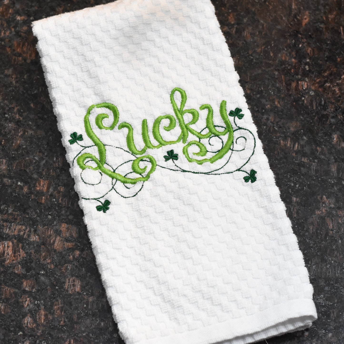 Lucky Towel - Embroidered