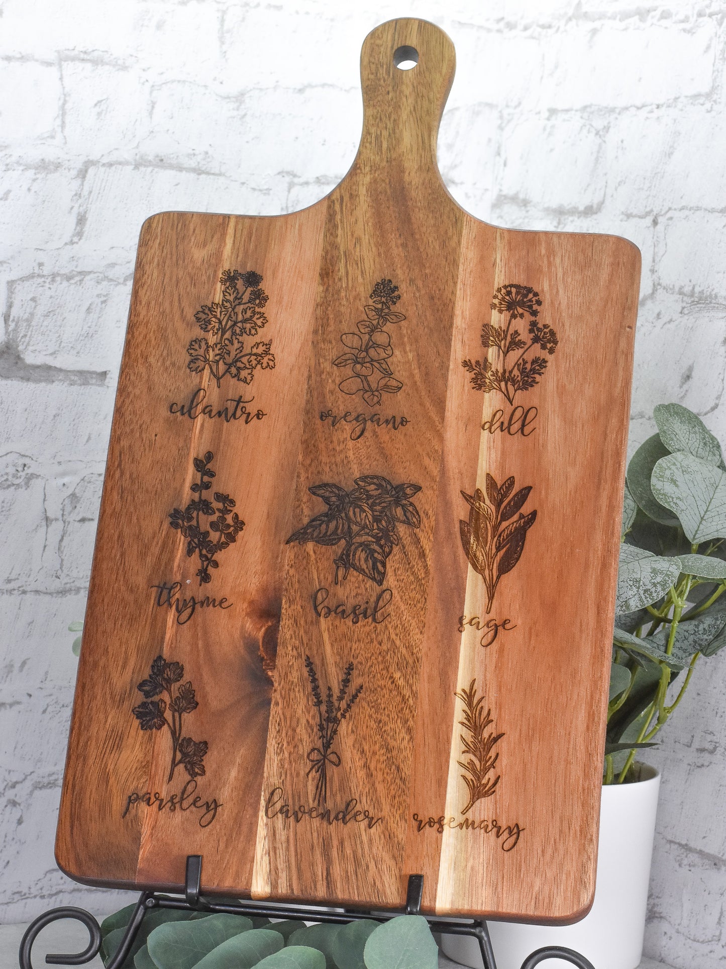 Herb Design - Home Décor Cutting Board