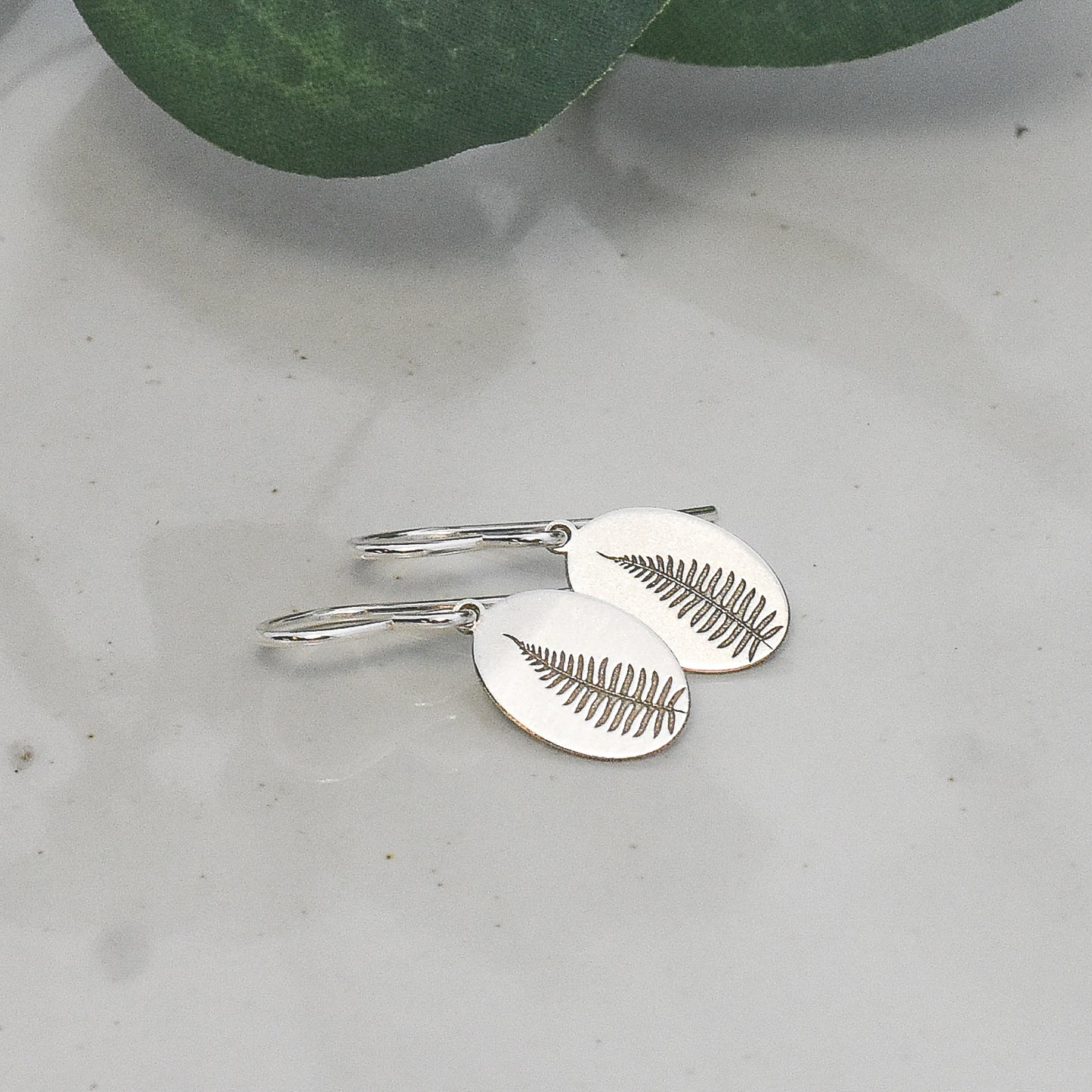 Fern Leaf Earrings