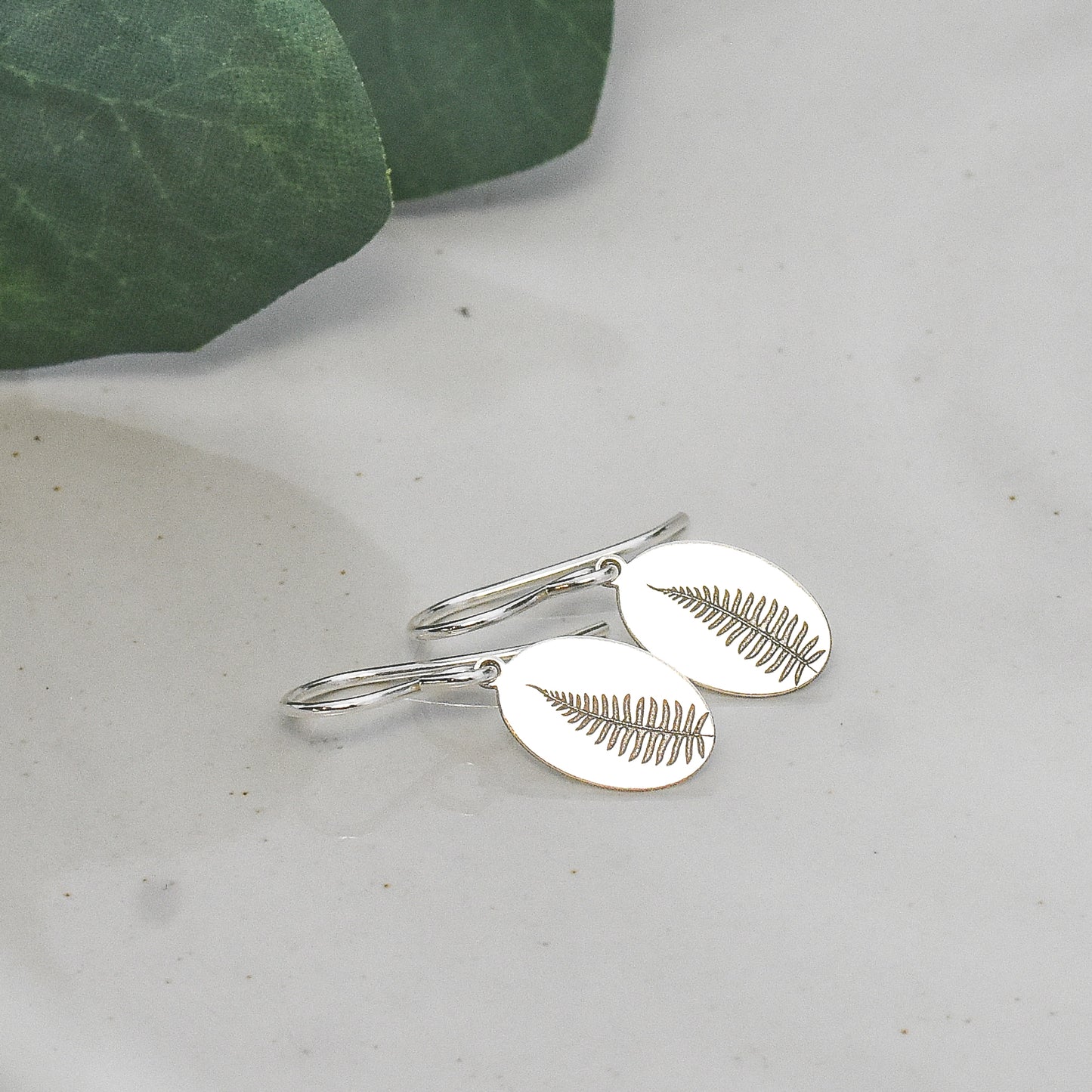 Fern Leaf Earrings