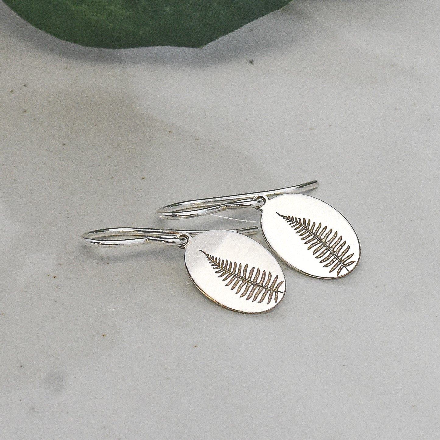 Fern Leaf Earrings