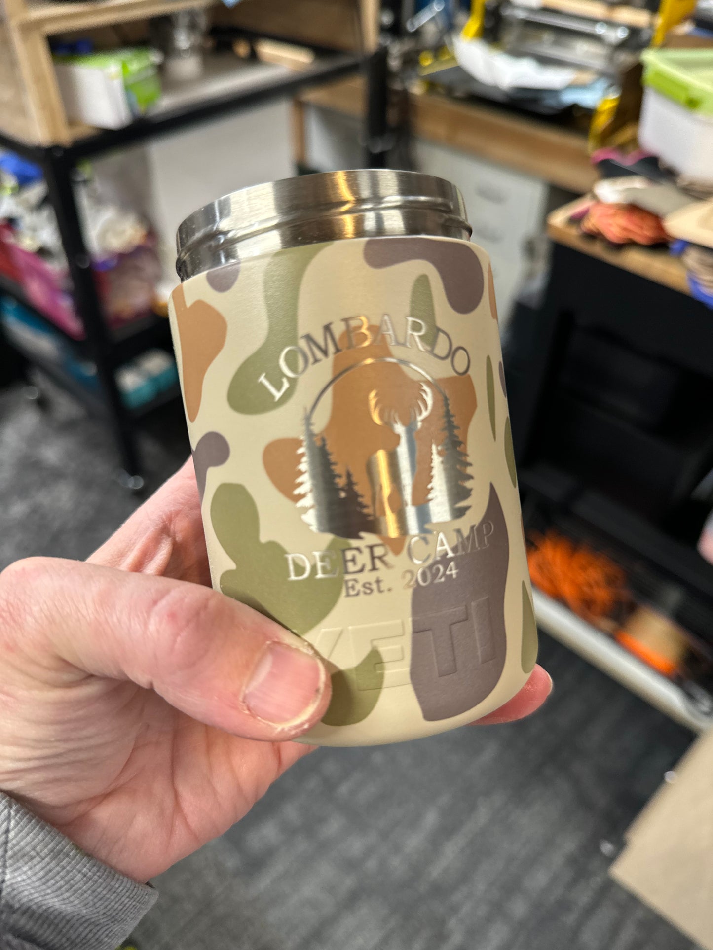Yeti Cozy - Custom Engraved