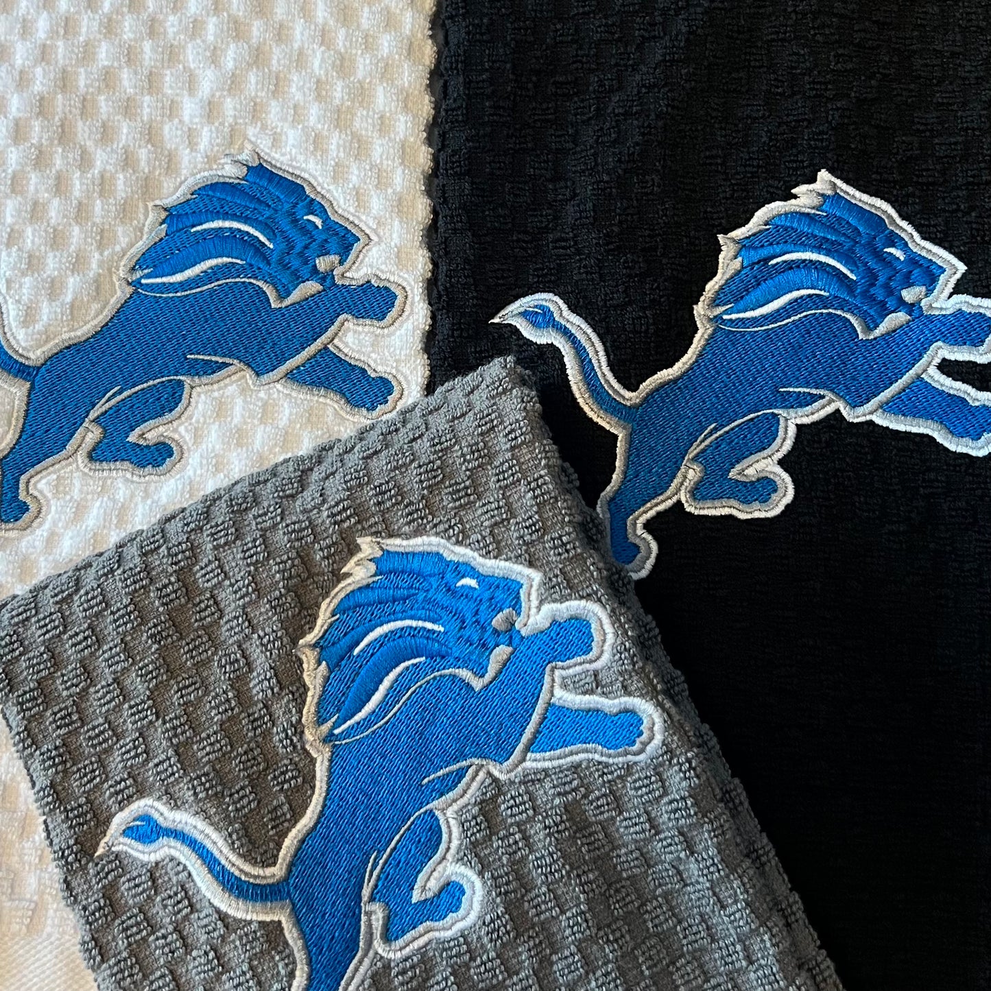 Detroit Lions Towel - Embroidered Design