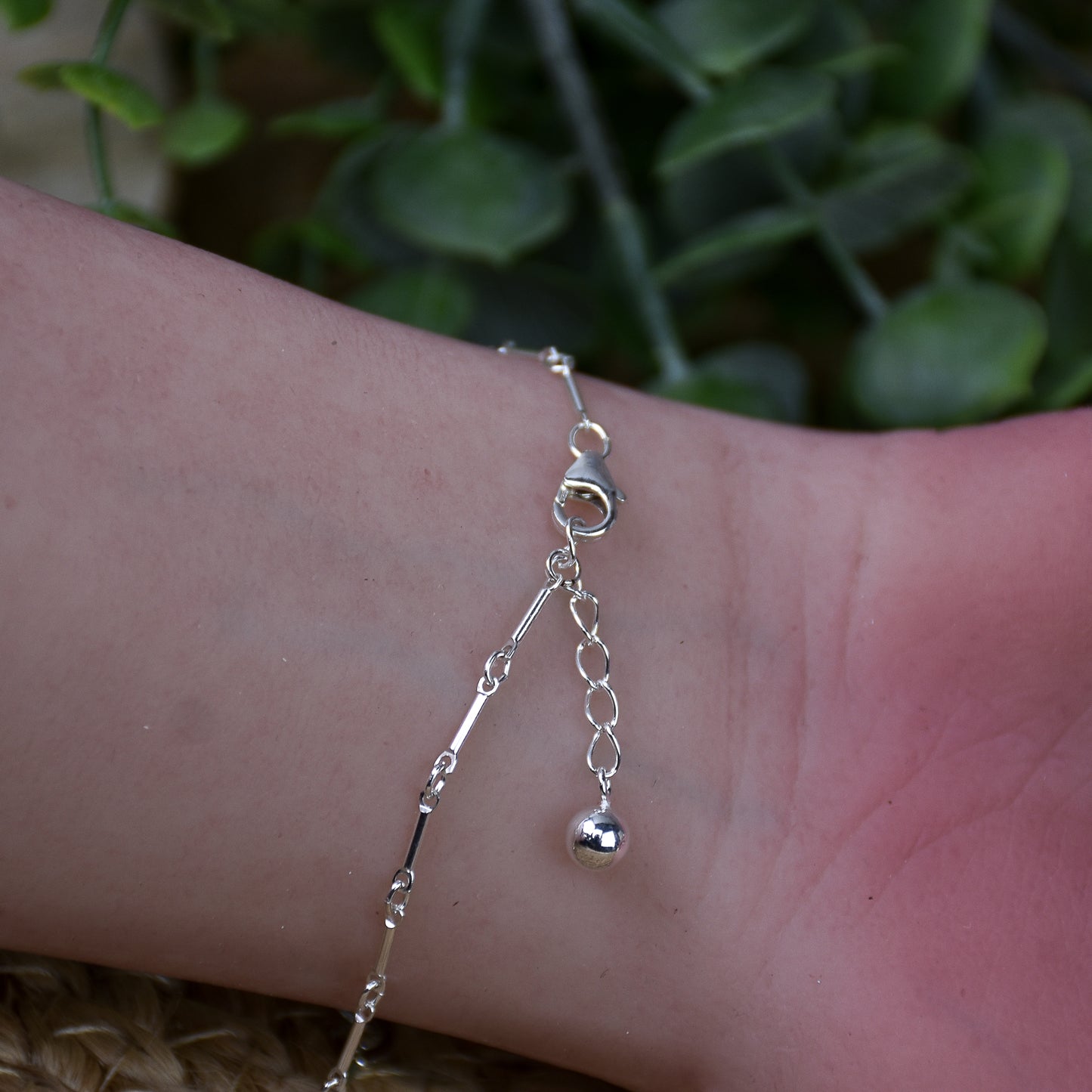 Eternity 3 Circle Link Bracelet - Sterling Silver