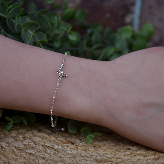 Butterfly Bracelet - Sterling Silver