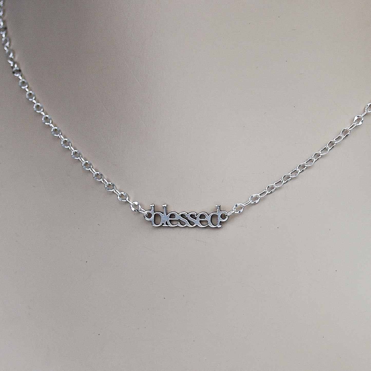 Custom Laser Cut Connector - Sterling Silver Charm