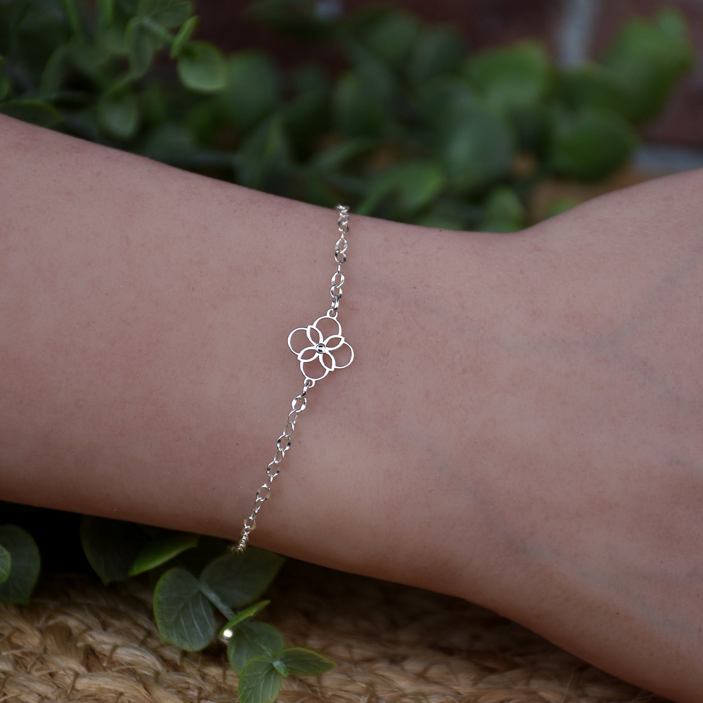 Quatrefoil Bracelet - Sterling Silver