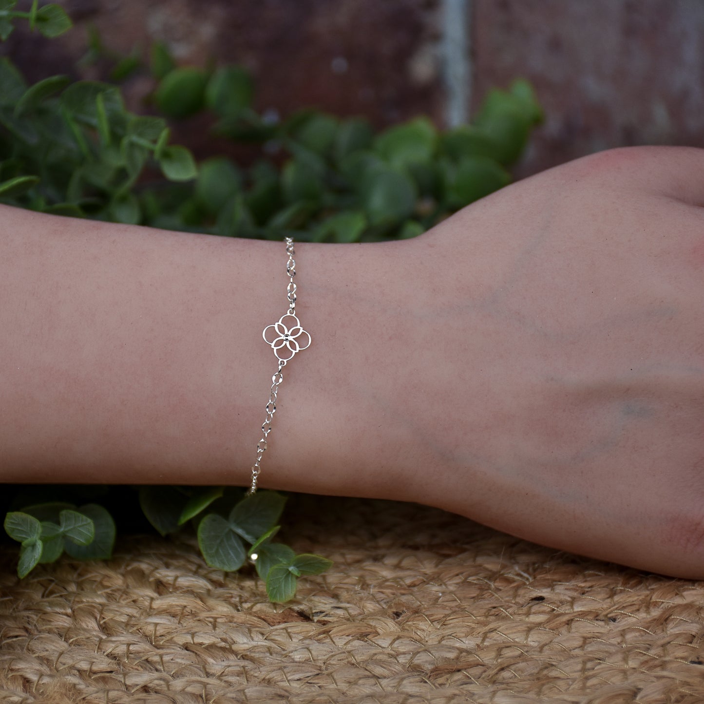 Quatrefoil Bracelet - Sterling Silver