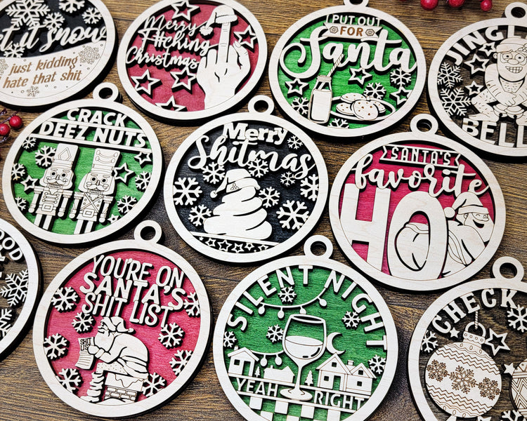 Christmas Ornaments: Naughty But Nice