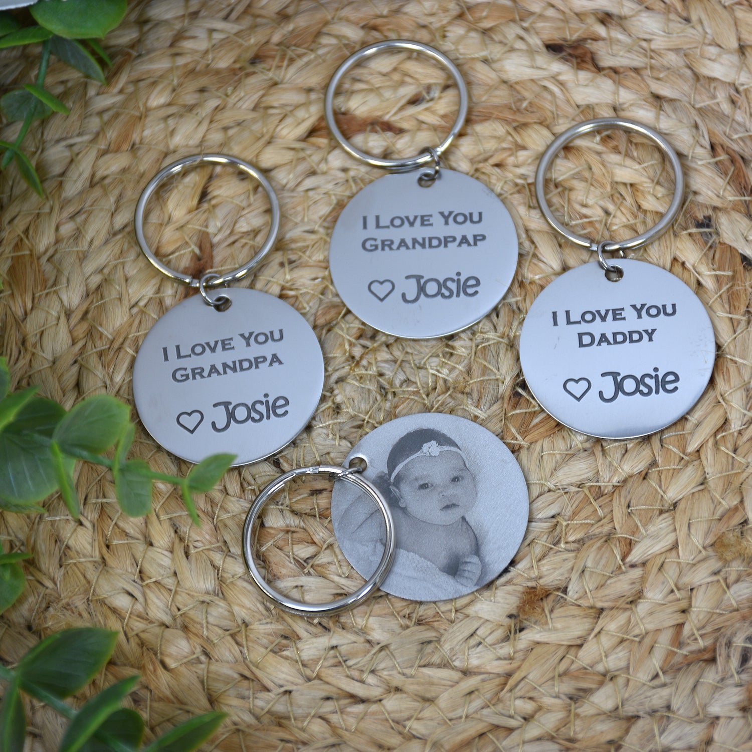 Personalized Keychains & Accessories | Engraved Text, Logo & Photo Designs