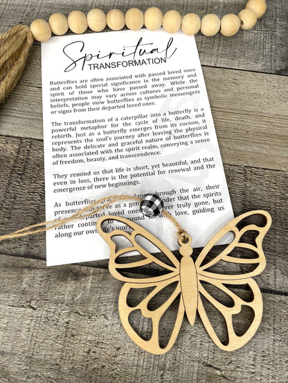 Butterfly Ornament - Story of Spiritual Transformation