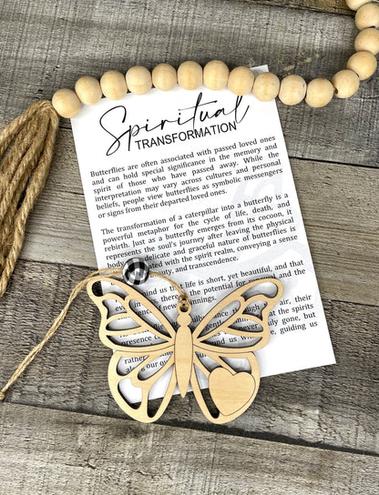 Butterfly Ornament - Story of Spiritual Transformation