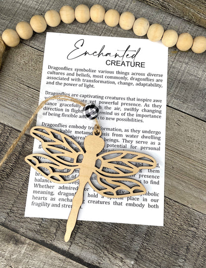 Dragonfly Ornament - Story of the Enchanted Creature