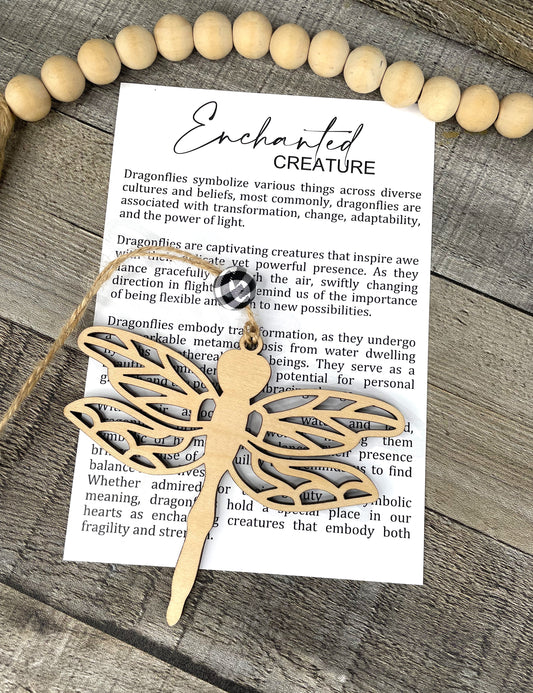 Dragonfly Ornament - Story of the Enchanted Creature