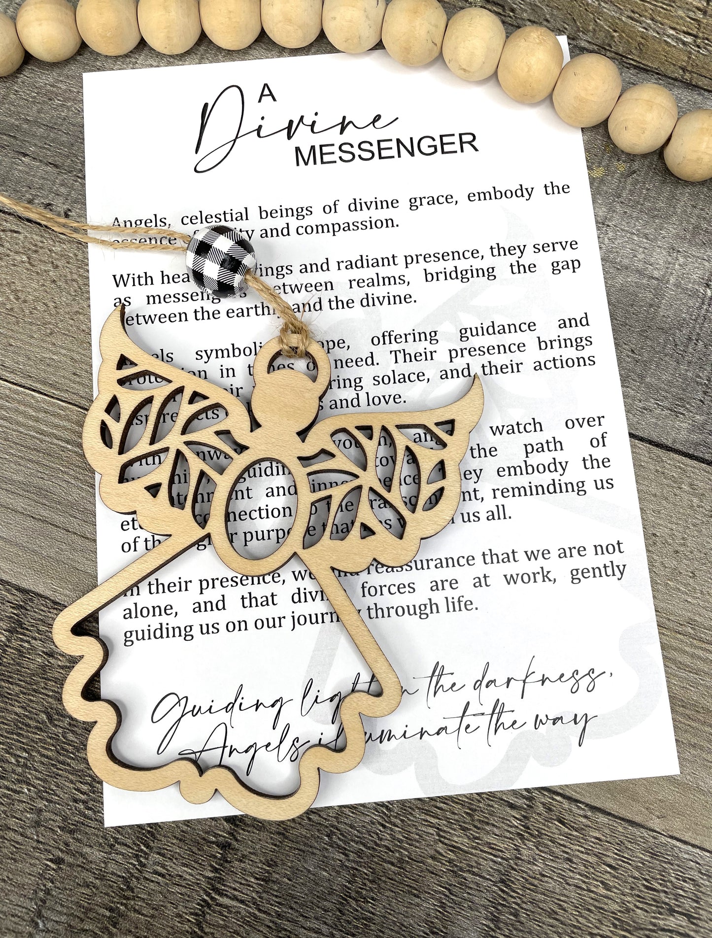 Angel Ornament - Story of A Divine Messenger