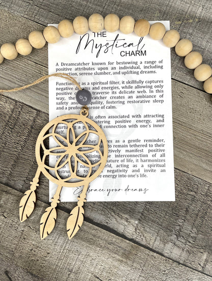 Dreamcatcher Ornament - Story of Mystical Charm