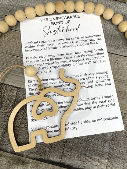 Elephant Ornament - Story of Unbreakable Bond of Sisterhood