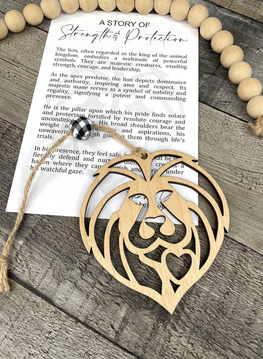 Lion Ornament - Story of Strength and Protection