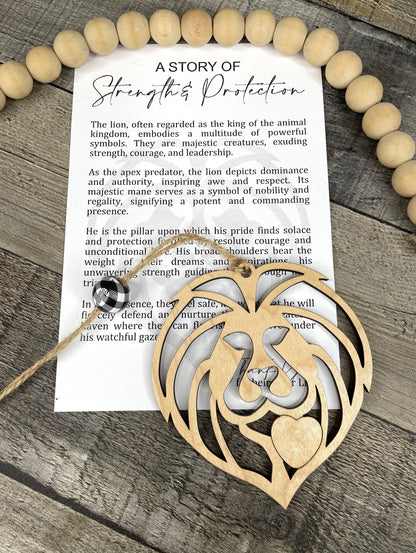 Lion Ornament - Story of Strength and Protection