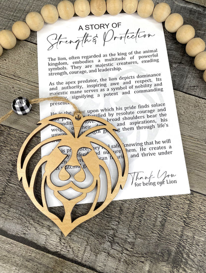 Lion Ornament - Story of Strength and Protection