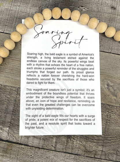 Eagle Ornament - Story of Soaring Spirit