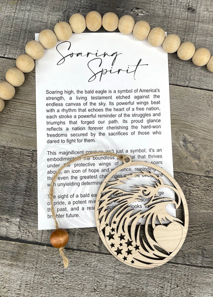 Eagle Ornament - Story of Soaring Spirit