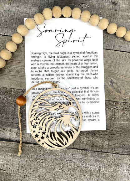 Eagle Ornament - Story of Soaring Spirit