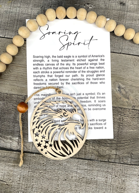 Eagle Ornament - Story of Soaring Spirit