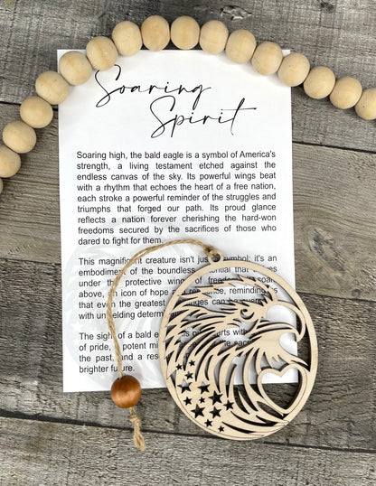 Eagle Ornament - Story of Soaring Spirit