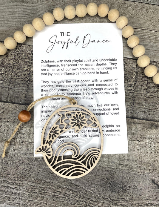 Dolphin Ornament - Story of The Joyful Dance