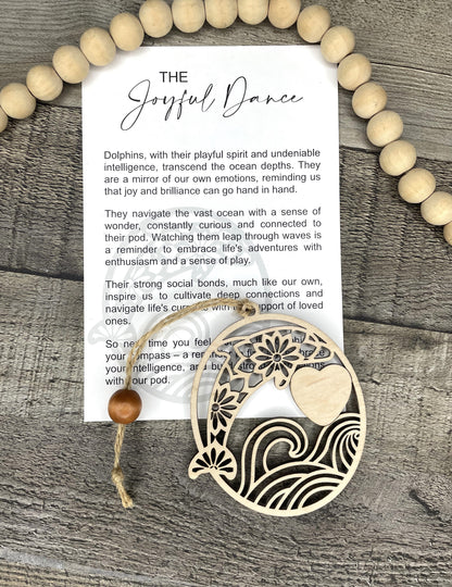 Dolphin Ornament - Story of The Joyful Dance