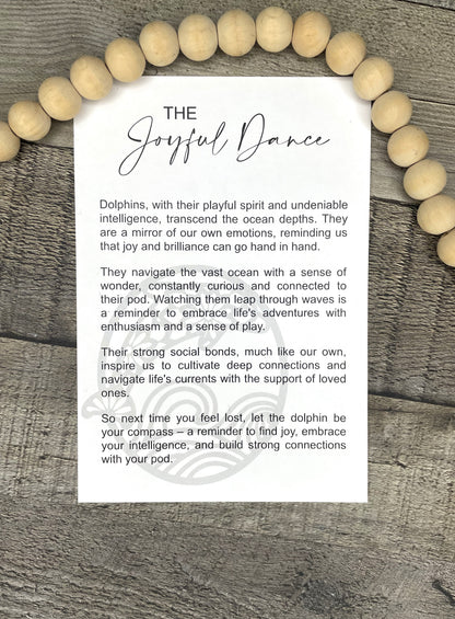 Dolphin Ornament - Story of The Joyful Dance