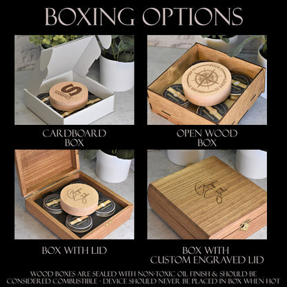 Whiskey Smoking Kit - Custom Home Cocktail Bar Logos