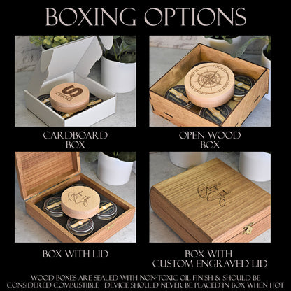 Cocktail Smoking Kit - Engraved Photos, Graphics, Custom Drawings