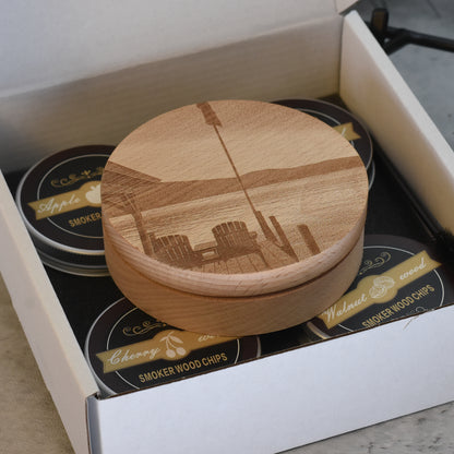 Cocktail Smoking Kit - Engraved Photos, Graphics, Custom Drawings