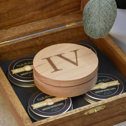 Cocktail Smoking Kit - Engraved Family Crest