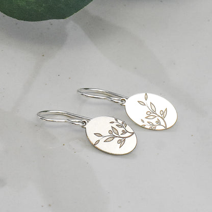 Olive Branch Earrings