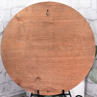 Round Wall Sign with Custom Design