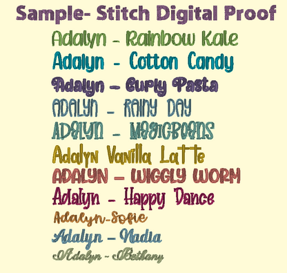 Personalized Easter Basket - Embroidered Name