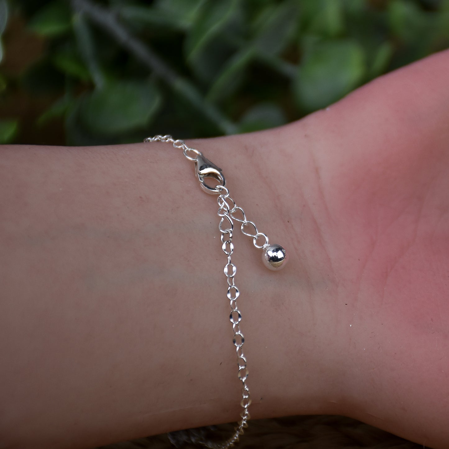 Cross Link Bracelet - Sterling Silver