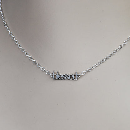 Custom Laser Cut Connector - Sterling Silver Charm