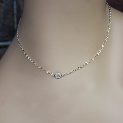 Mountain Sunset Link - Sterling Silver Charm