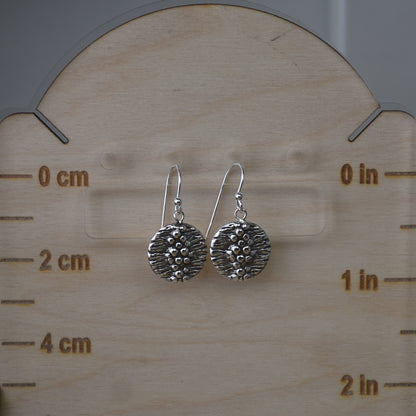 River Rock Sterling Silver Earrings