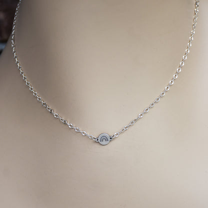 Boho Rainbow Link - Sterling Silver Charm